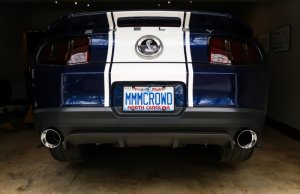 Ford Mustang Performance Exhaust - Rear - AWE Tuning - Axle-Back Track - Chrome Silver - `05-`14 Ford Mustang Performance Exhaust - Rear - AWE Tuning - Axle-Back Track - Chrome Silver - `05-`14